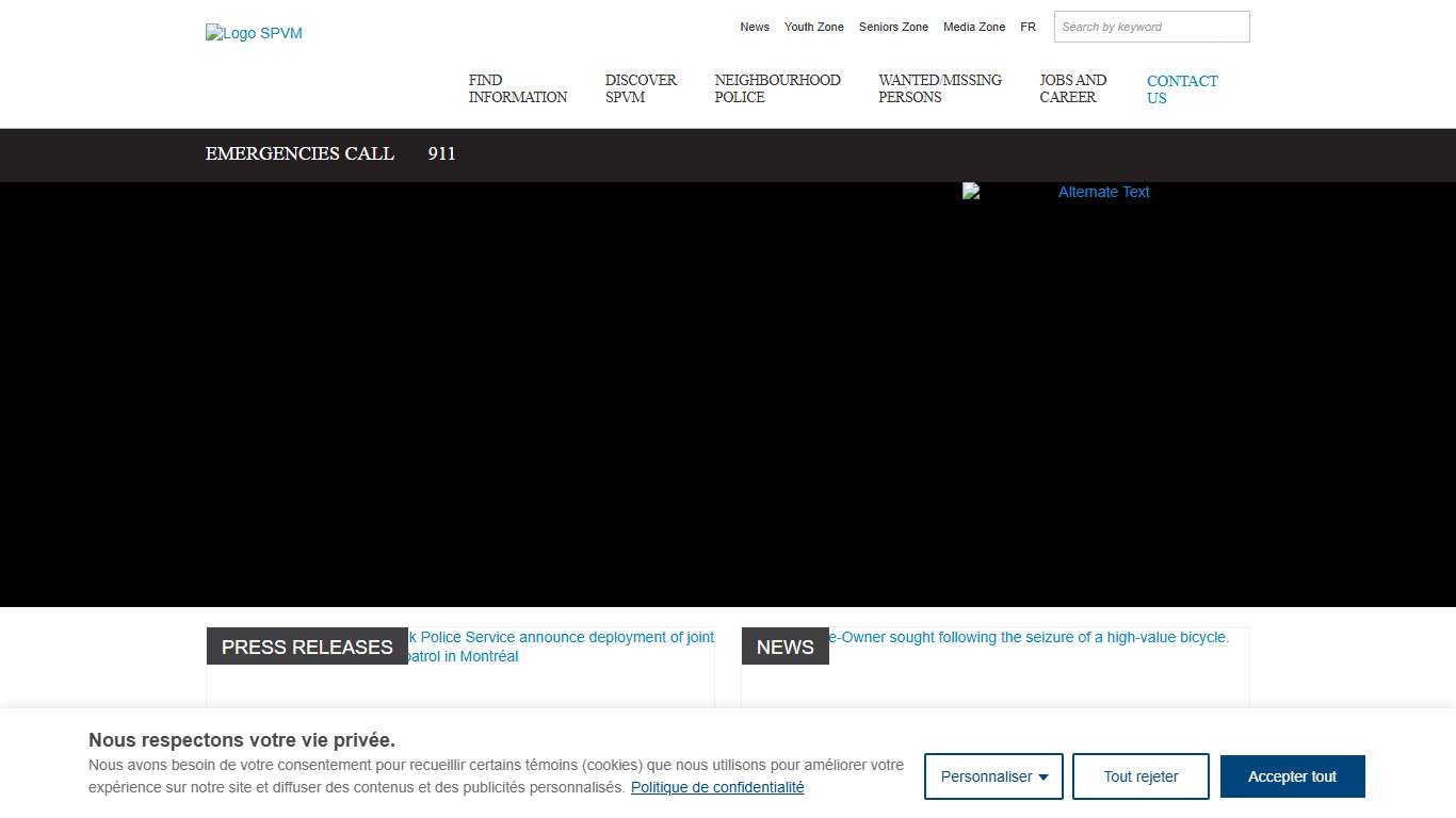 Service de Police de la Ville de Montréal - SPVM